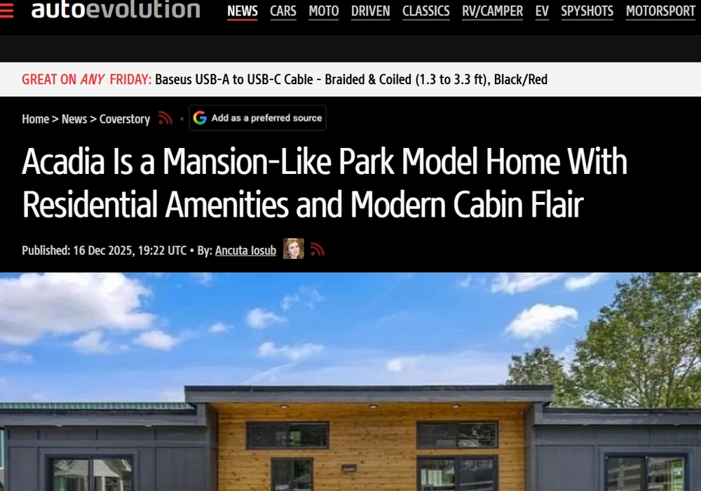Acadia Featured on AutoEvolution