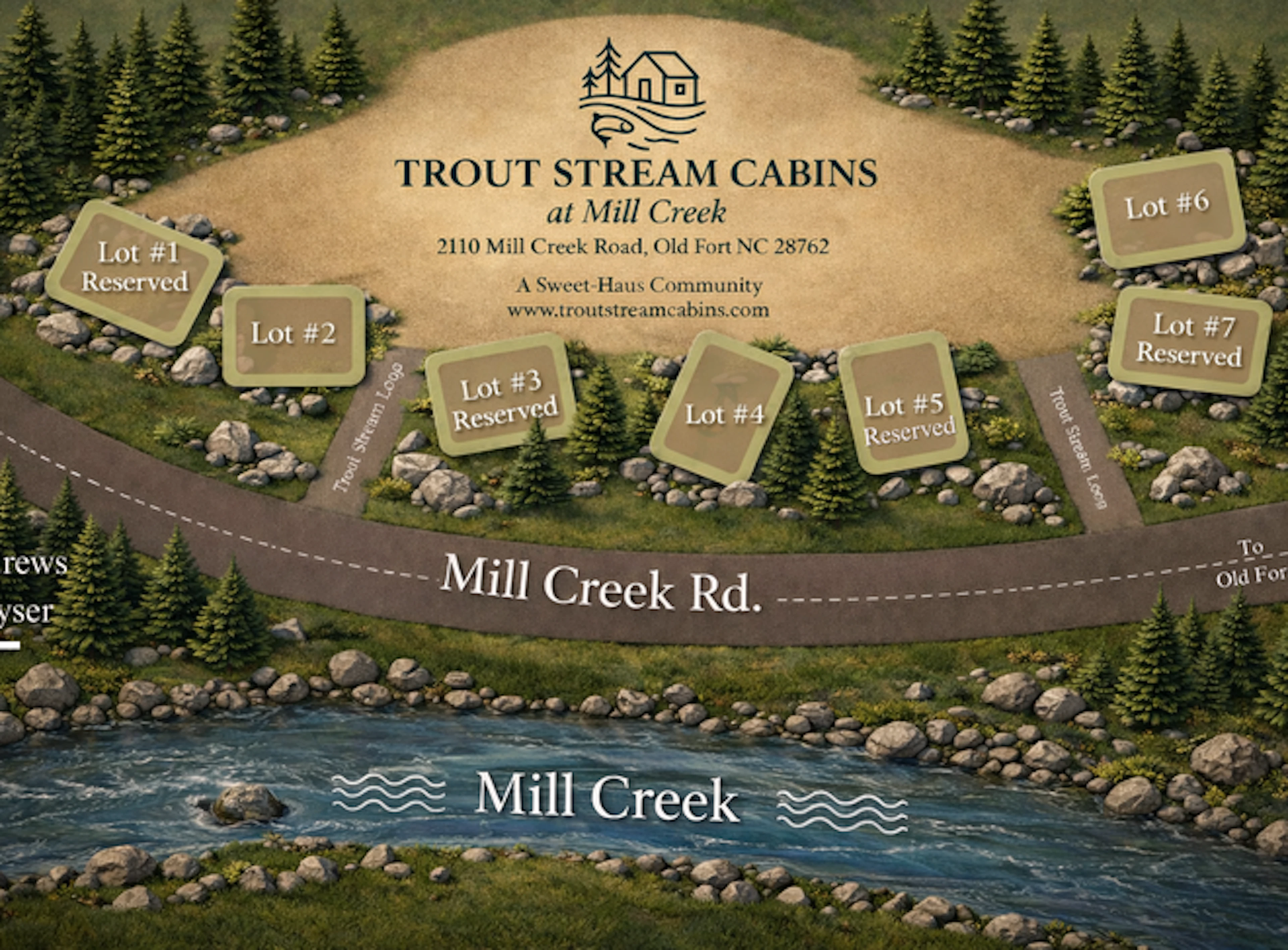 Trout Stream Cabins at Mill Creek